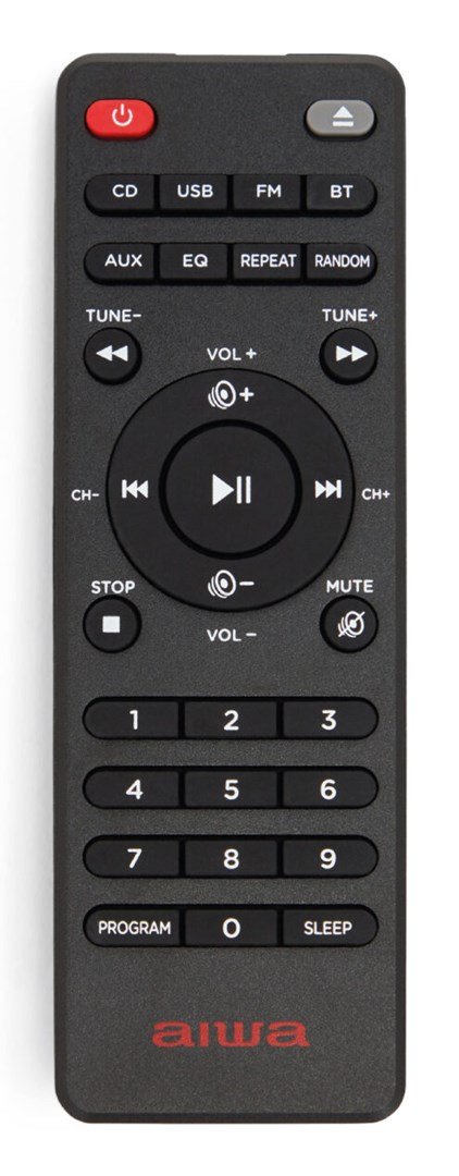 Aiwa MSBTU-550 stereoanl�g Home audio micro system 50 W Sort #4