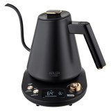 Adler AD 1349 El-kedel med lang tud 1,0L Sort #1