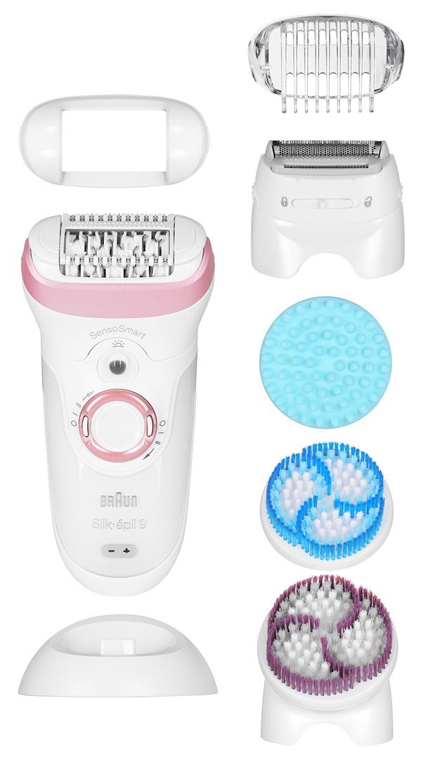 Braun Silk-pil 9 81683683 hrfjerner 40 pincetter Hvid, Lyserd #3