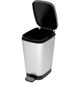 KIS 8071800 1783 affaldskurv Rektangulr Sort, Rustfrit stl #3