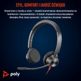 HP Poly Blackwire 3325 Stereo Microsoft Teams Certified USB-C Headset +3.5mm Plug +USB-C/A Adapter #5