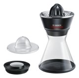 Bosch MCP72GPB citruspresser Plast, Rustfrit stl Sort, Transparent #1