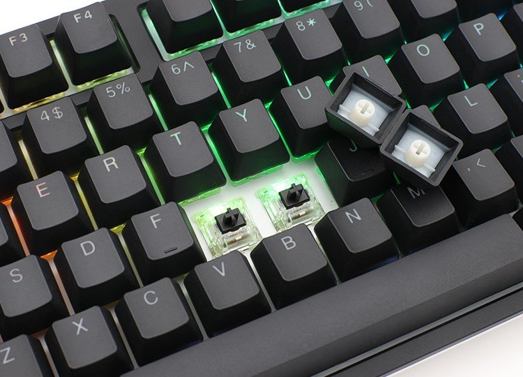 Ducky ONE 2 RGB tastatur Spil USB Sort #7