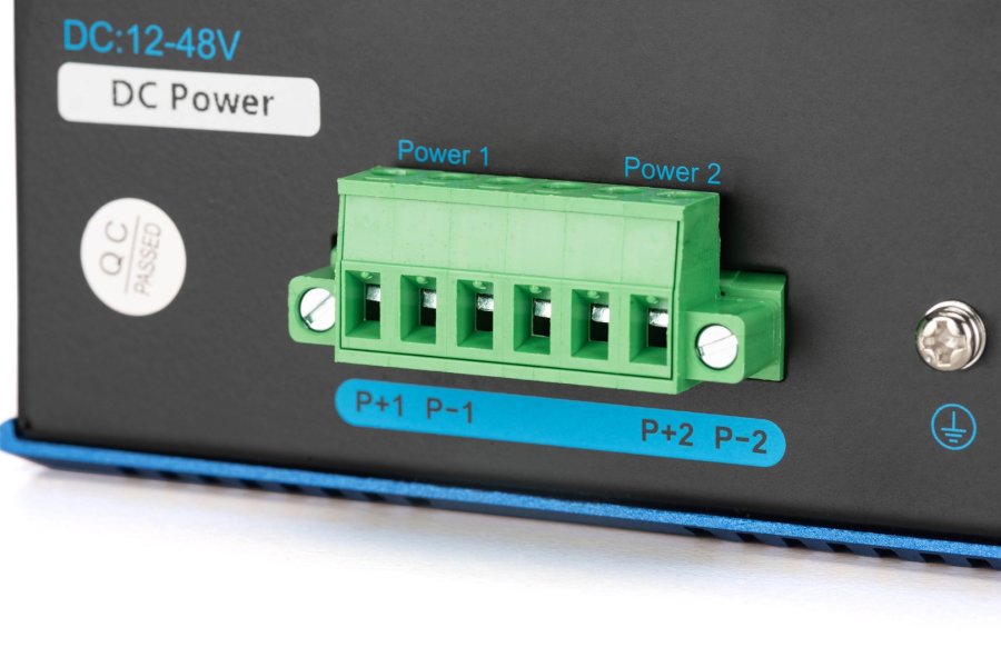 Digitus DN-651150 netv�rksswitch Ikke administreret Gigabit Ethernet (10/100/1000) Sort, Bl� #3