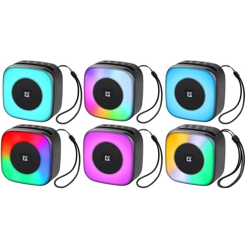 Brbare Bluetooth-hjttalere Defender 65930 Sort 5 W #8