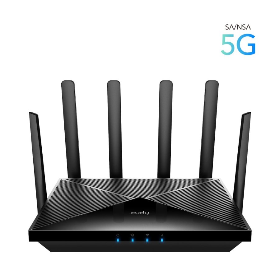 Cudy P5 trdls router Gigabit Ethernet Dual-band (2,4 GHz / 5 GHz) 5G Sort #5