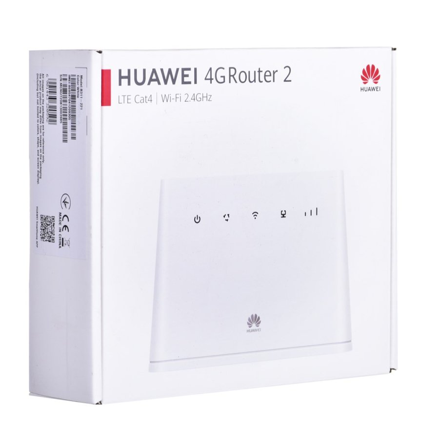 Huawei B311-221 WiFi LAN 4G (LTE Cat.4 150Mbps/50Mbps) Hvid #8