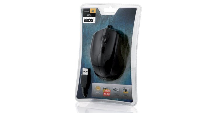 iBox i005 mus Ambidextrous USB Type-A Laser 1600 dpi #4
