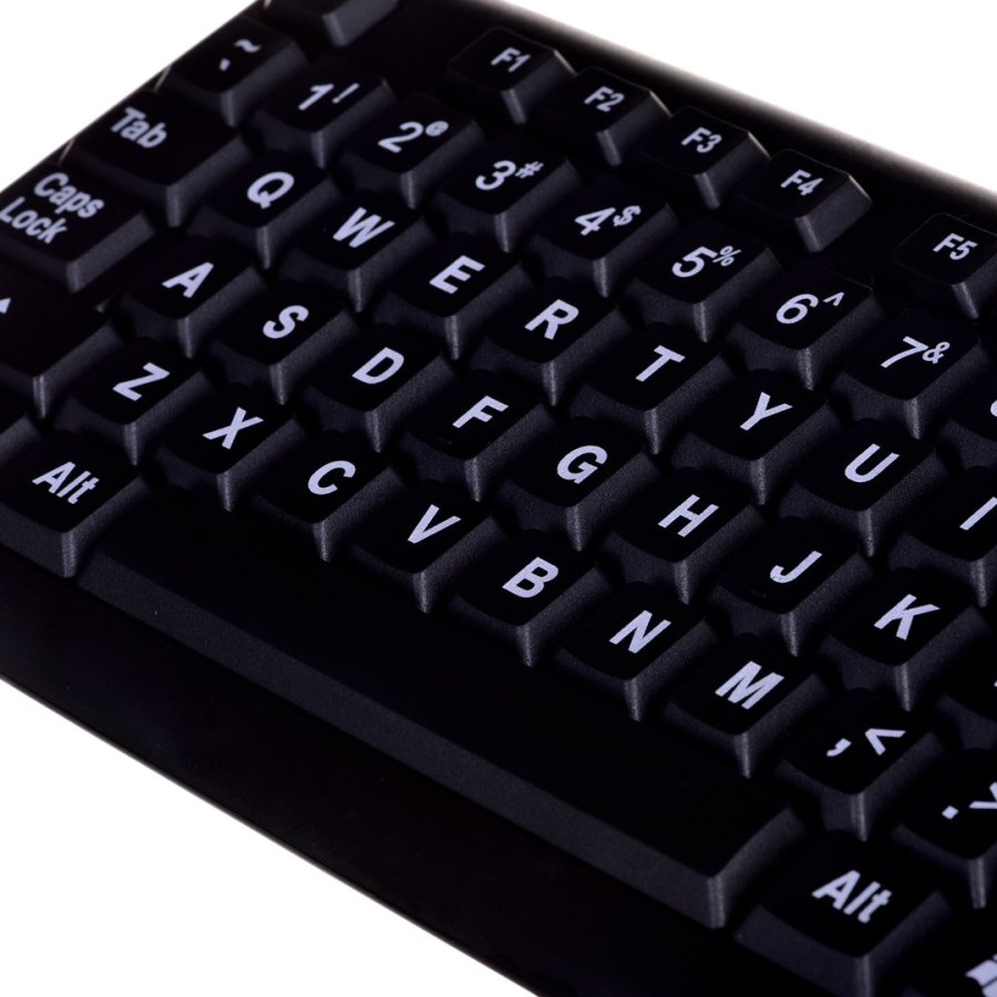 Esperanza EK129 USB QWERTY-tastatur britisk engelsk sort #3