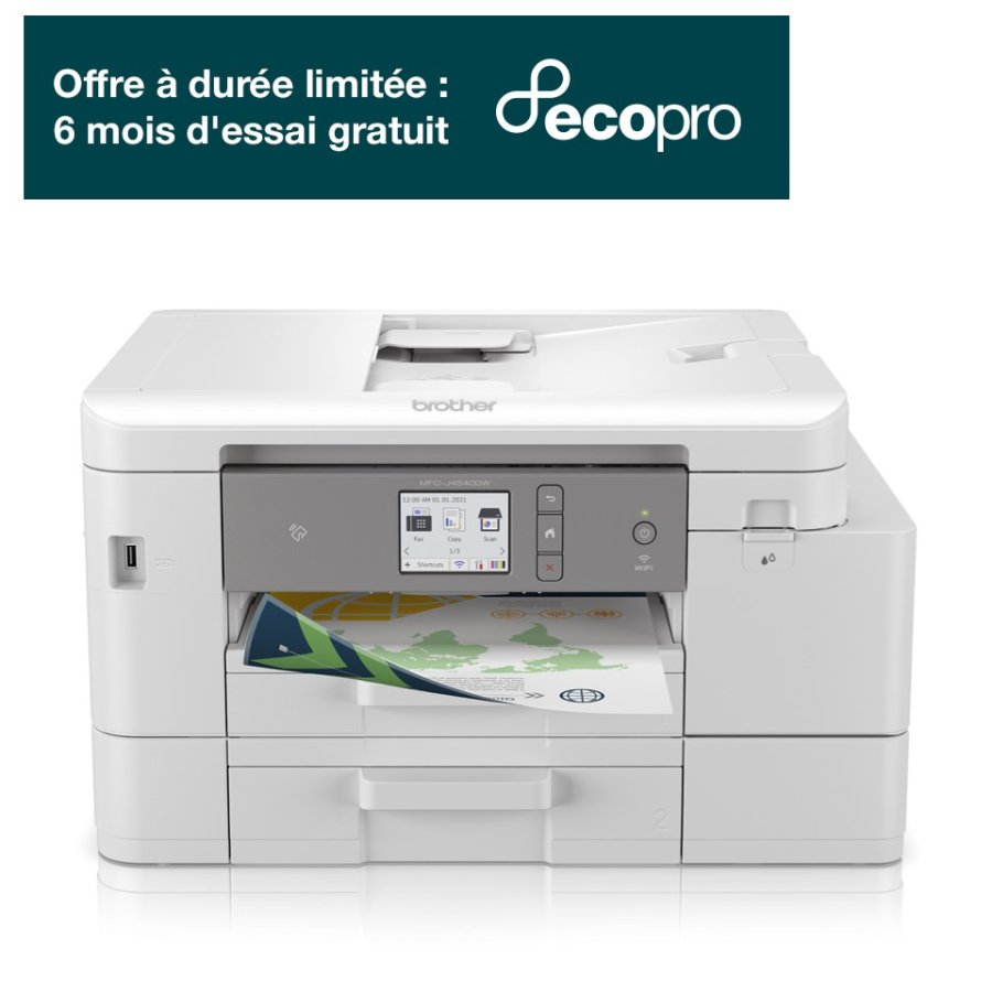 Brother MFC-J4540DWXL Multifunktionsprinter Inkjet A4 4800 x 1200 dpi Wi-Fi #7