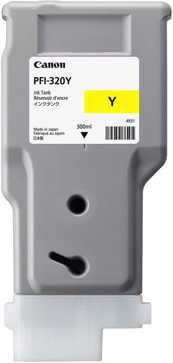 Canon PFI-320Y blkpatron 1 stk Original Gul #1