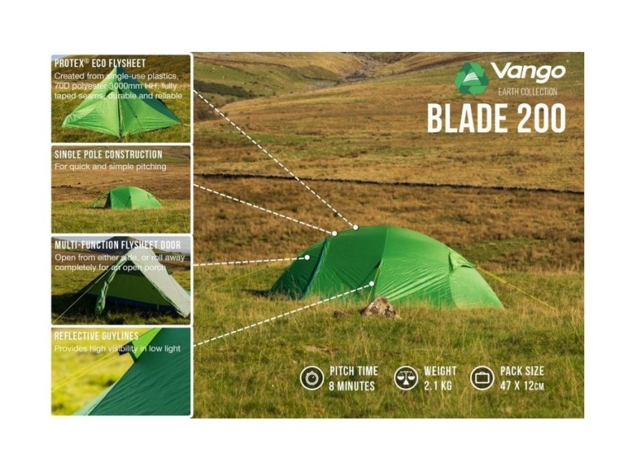 VANGO BLADE 200 PAMIR GREEN TELT #7