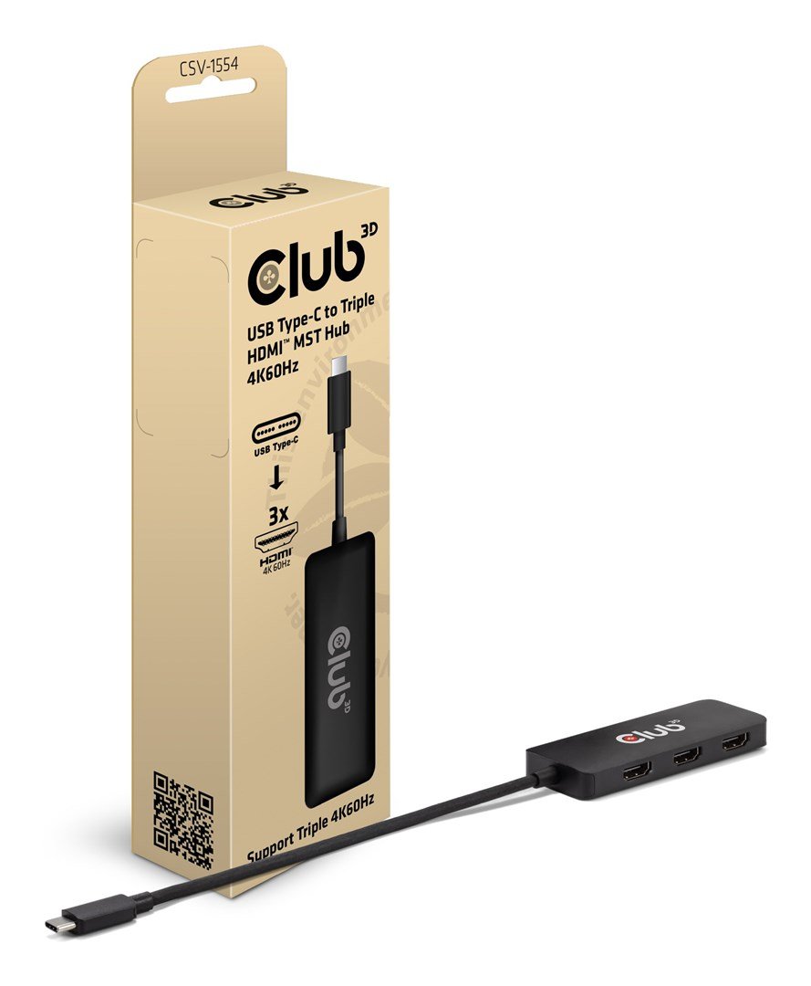 CLUB3D CSV-1554 dockingstation USB Type-C Sort #1
