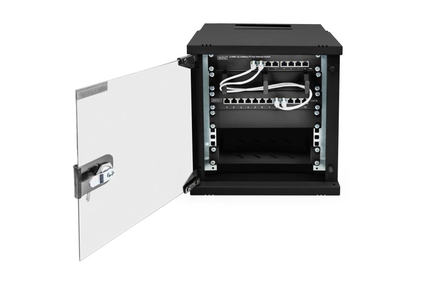 Digitus DN-49101 stativ 6U V�gmonteret stativ Sort #4