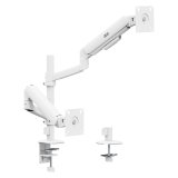 Ergo Office-holder/oph�ng til 2 sk�rme, gasfjeder, 17