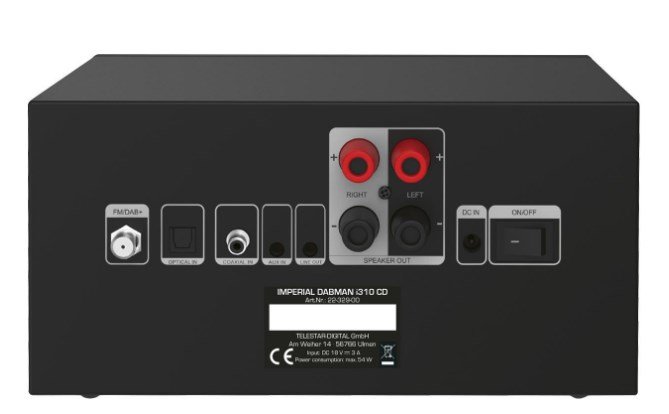 REHAU IMPERIAL DABMAN i310 CD Home audio micro system Sort #4
