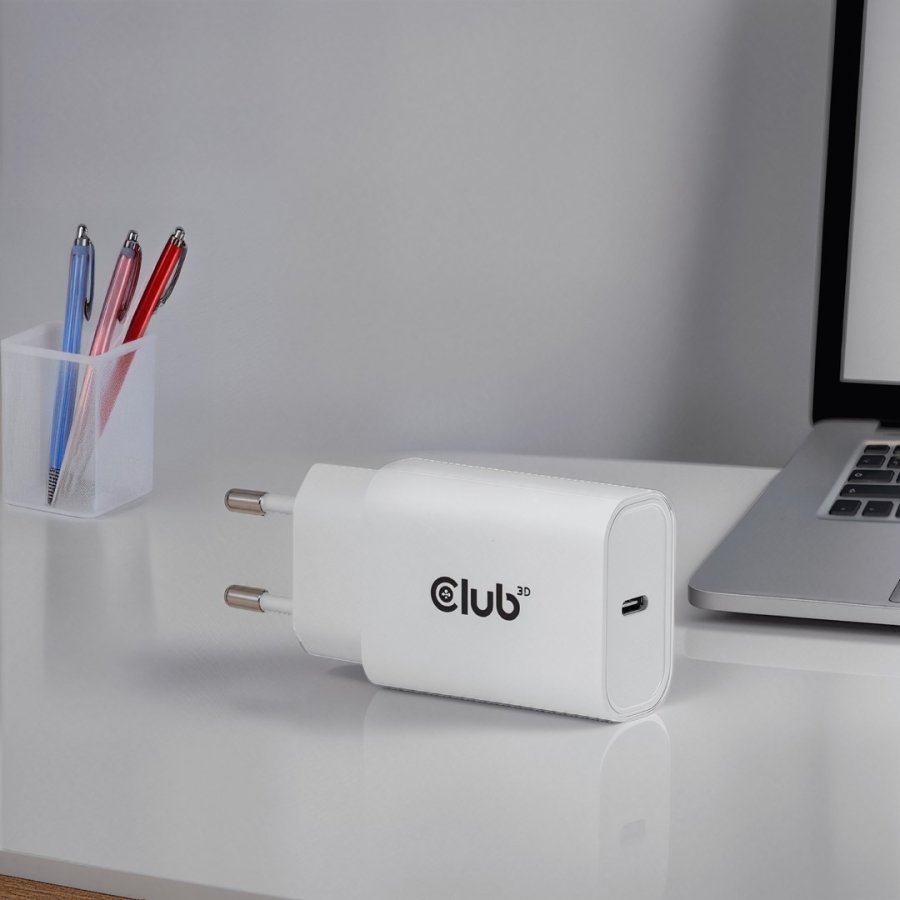CLUB3D CAC-3020 oplader til mobil enhed Smartphone, Universel Hvid Vekselstr�m Hurtig opladning Indend�rs #8