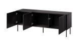 RTV-skab ISLA 150.5x40x60 sort mat #2