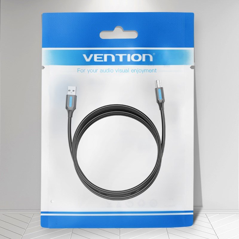Vention COQBI USB-kabel USB 2.0 3 m USB A USB B Sort #2