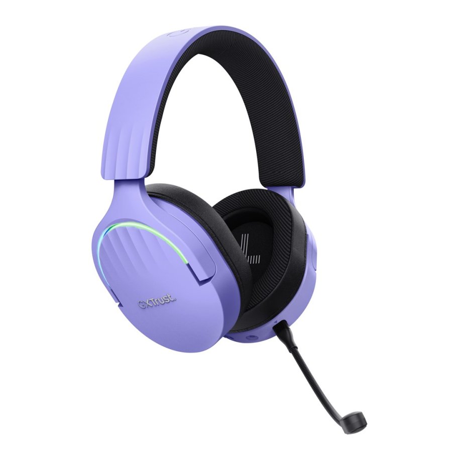 Trust GXT 491P FAYZO Headset Kabel & trdls Spil USB Type-A Bluetooth Sort, Lilla #3