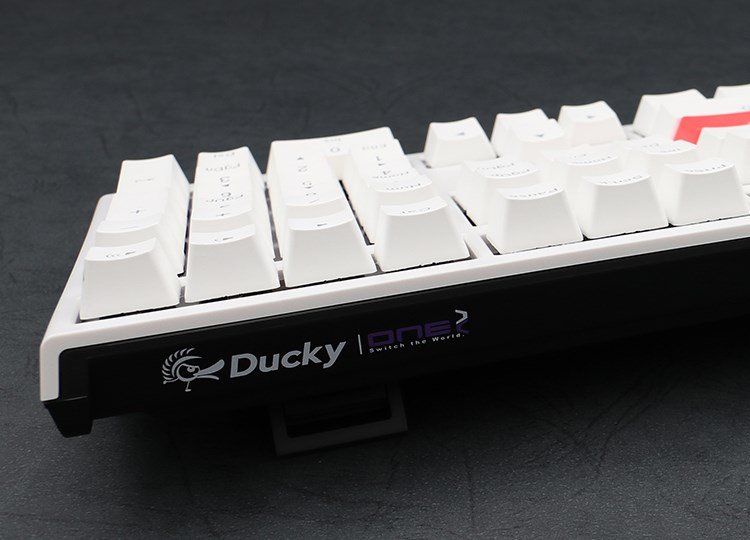 Ducky ONE 2 White Edition tastatur Universel USB Tysk Hvid #9