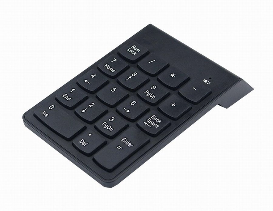 Gembird KPD-W-02 numerisk tastatur Notebook/PC Bluetooth Sort #6