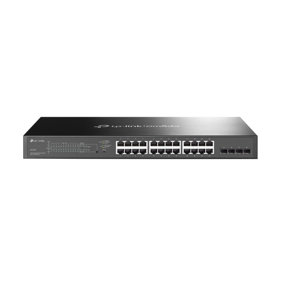 TP-Link Omada TL-SG2428P Administreret L2/L2+ Gigabit Ethernet (10/100/1000) Str�m over Ethernet (PoE) 1U Sort #1