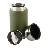 M-Tac UN-R02-750A Termos til mad med sammenklappelig ske i rustfrit stl, 750 ml, olivenfarvet #5