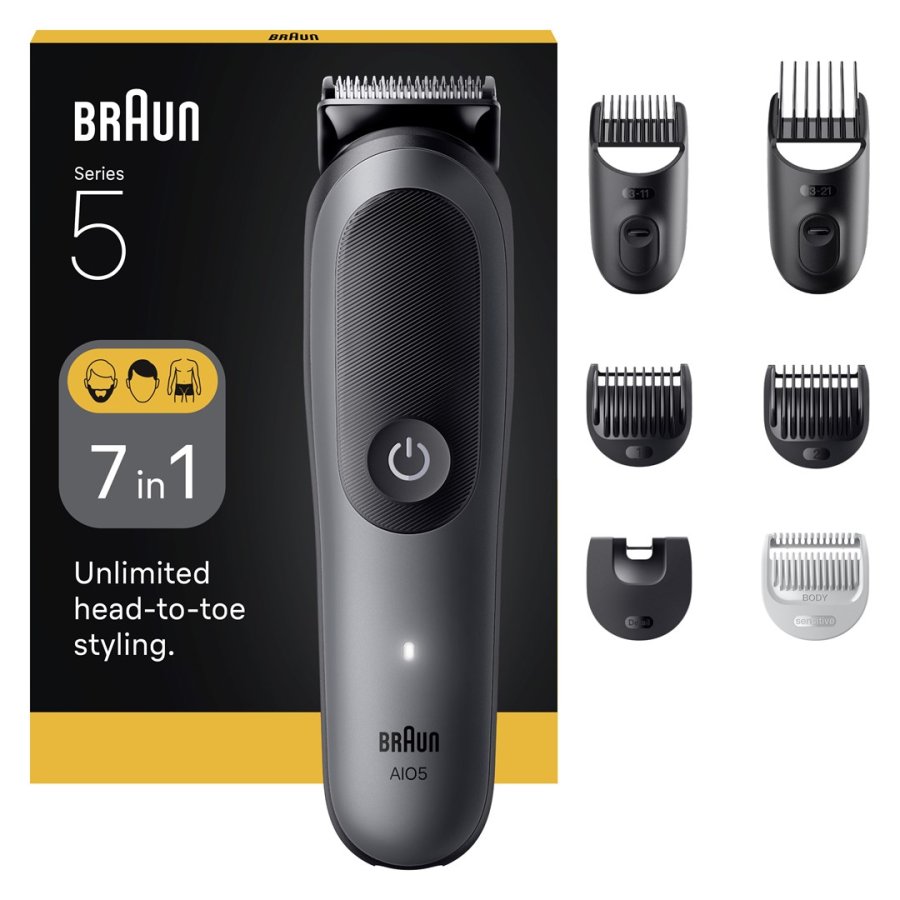 Braun 80789911 skg- og hrtrimmer Mrkegr 21 Lithium-Ion (Li-Ion) #1