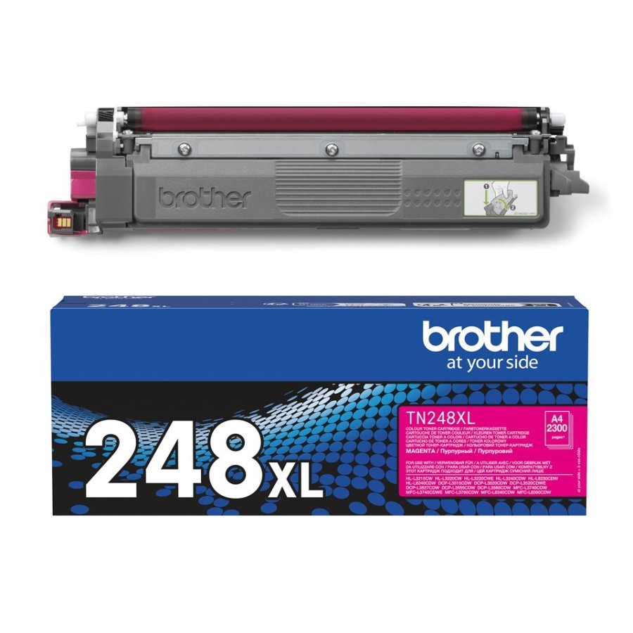 Magneta Laser Toner (TN248XLM) #5