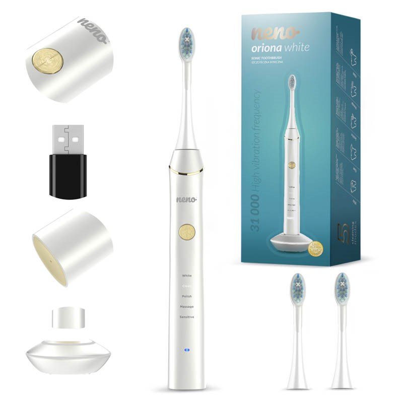 NENO ORIONA WHITE sonisk tandb�rste til voksne #7