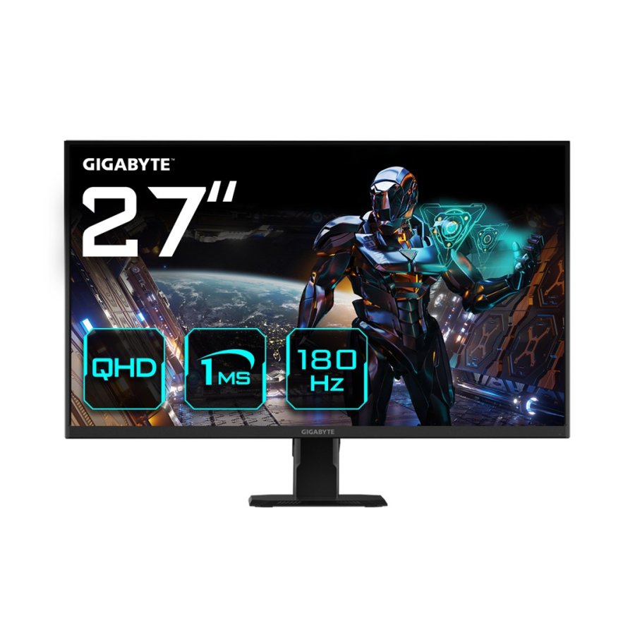 Gigabyte GS27QA 27 2560 x 1440 px Quad HD LCD-skrm sort #1