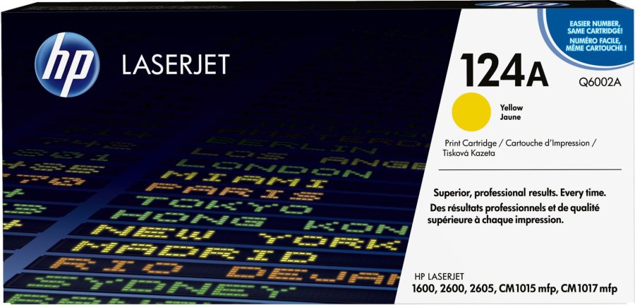 Yellow Laser Toner (Q6002A / 124A) #1