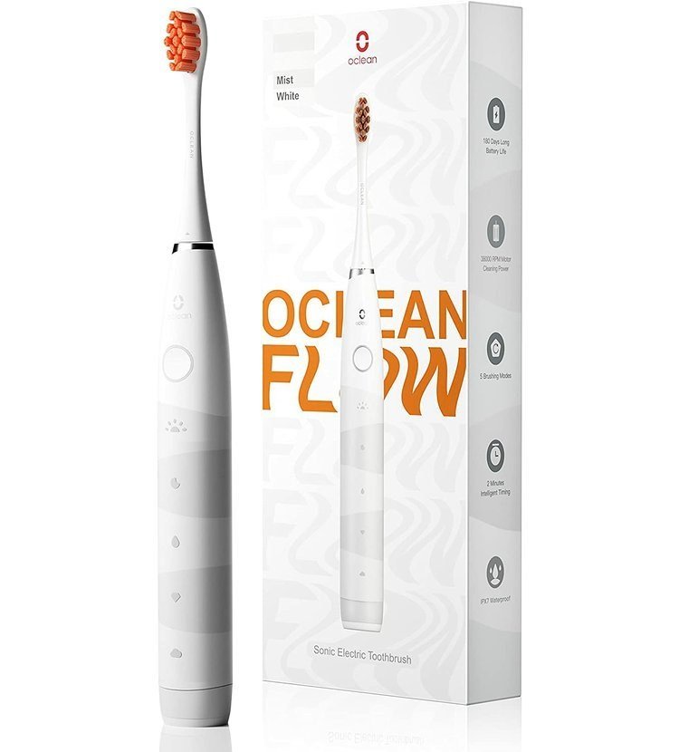 Oclean FLOW Voksen Sonisk tandbrste Hvid #3