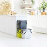 ROTHO Albula Lime - beholder til affaldssortering - 25l #2