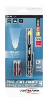 Ansmann Future T120 Sort Kuglepenslommelygte LED #6