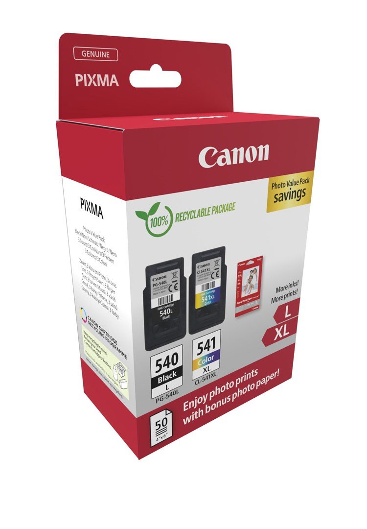 Canon 5224B012 blkpatron 2 stk Original Sort, Bl, Magenta, Gul #2