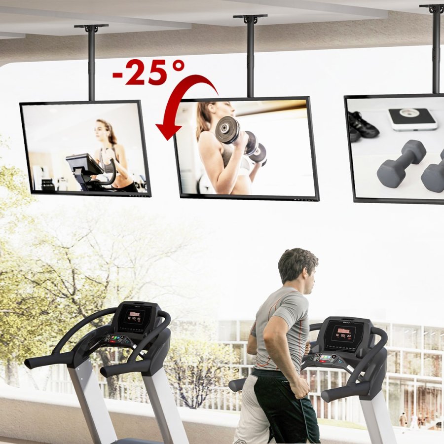 Loftmonteret TV-holder til Maclean, maks. belastning 60 kg, 43-86