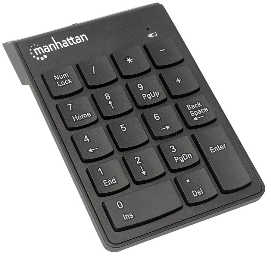 Manhattan 178846 numerisk tastatur Laptop/PC RF trdlst Sort #2