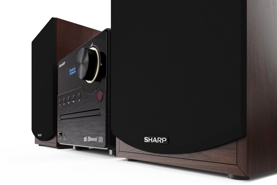 Sharp XL-B517D Home audio micro system 45 W Brun #4