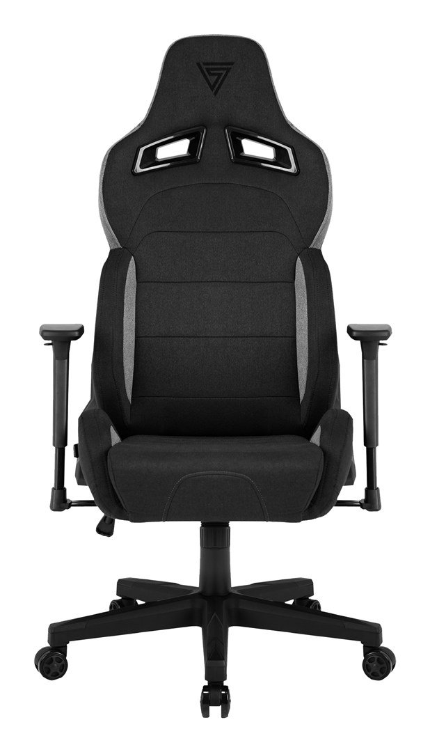 SENSE7 Sentinel PC gamingstol Polstret s�de Sort, Gr� #8