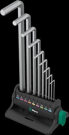 Wera 05022102001 unbrako ngle L-formet unbrakonglest Metric 9 stk #3