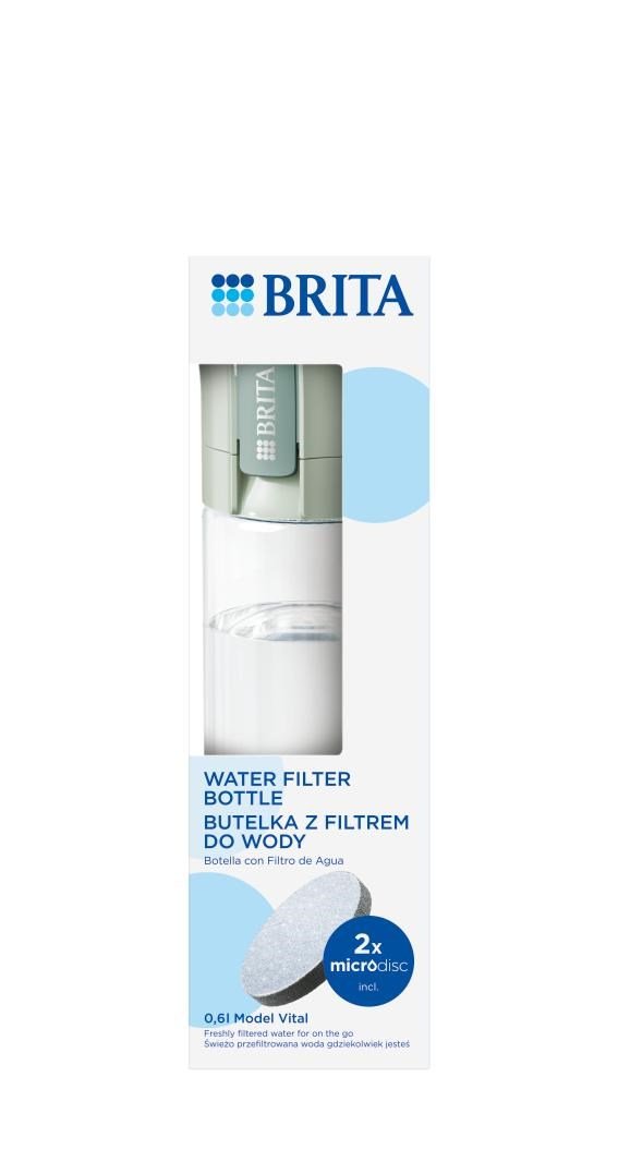 Brita Vital grn filterflaske med 2 skiver #6