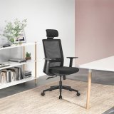 Premium ergonomisk kontorstol med hj ryg Ergo Office, max 150 kg, ER-425 #8