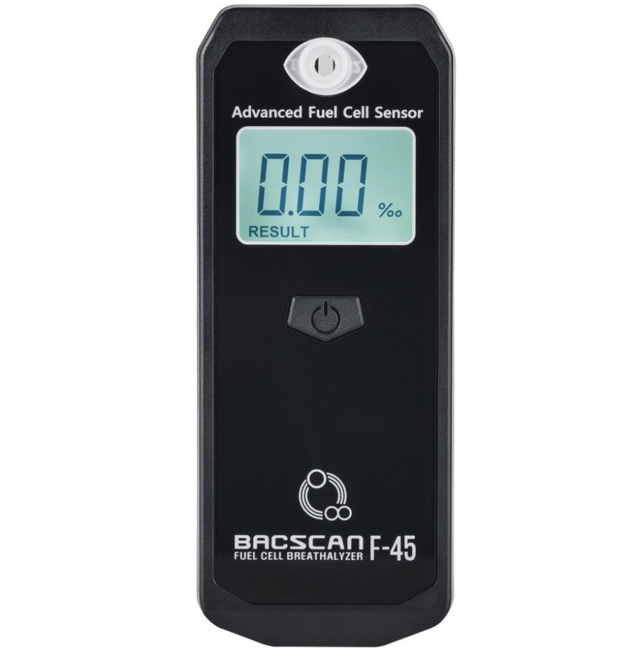 BACscan F-45 alkoholmeter 0 - 4% Sort #4