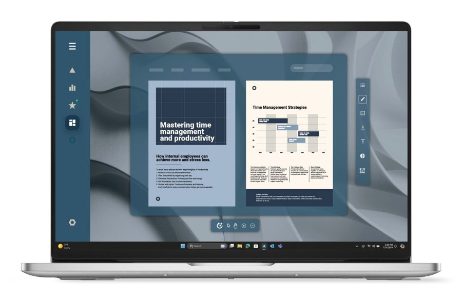 DELL Pro 16 PC16255 Copilot+ PC AMD Ryzen AI 5 340 Laptop 40,6 cm (16