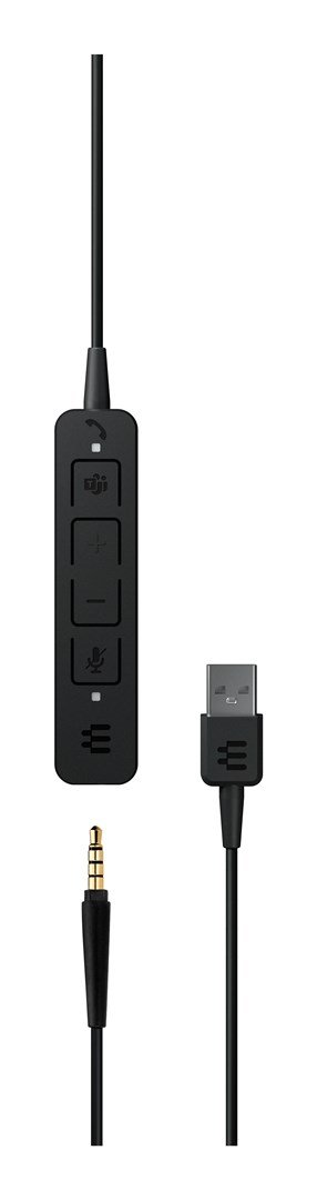 EPOS ADAPT 165T USB II Headset Wired Headband Office/Call Centre USB Type-A Black #7