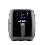 NutriBullet XXL Digital Air Fryer Enkelt 7 L Enkeltstende 1800 W Varmluftsteger Sort #1