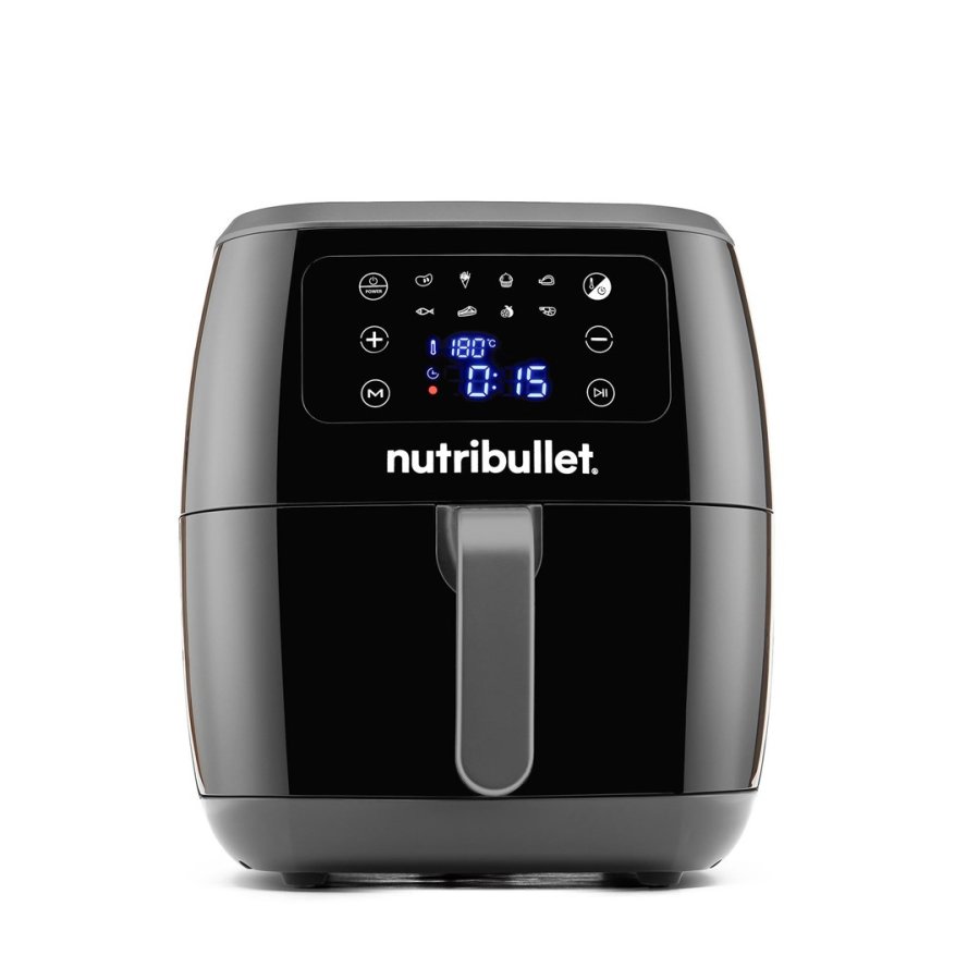 NutriBullet XXL Digital Air Fryer Enkelt 7 L Enkeltstende 1800 W Varmluftsteger Sort #1
