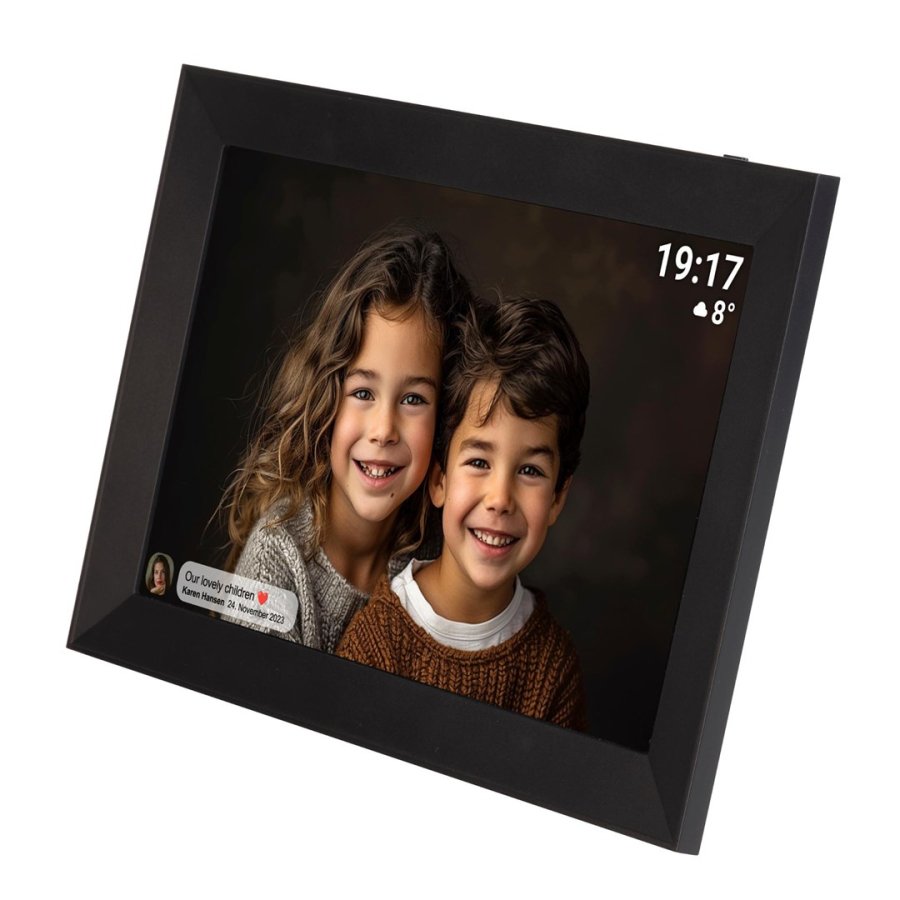 Denver PFF-1012 digital fotoramme Sort 25,6 cm (10.1